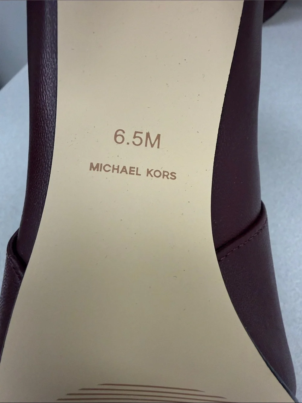 Michael Kors Dawn Leather Boots